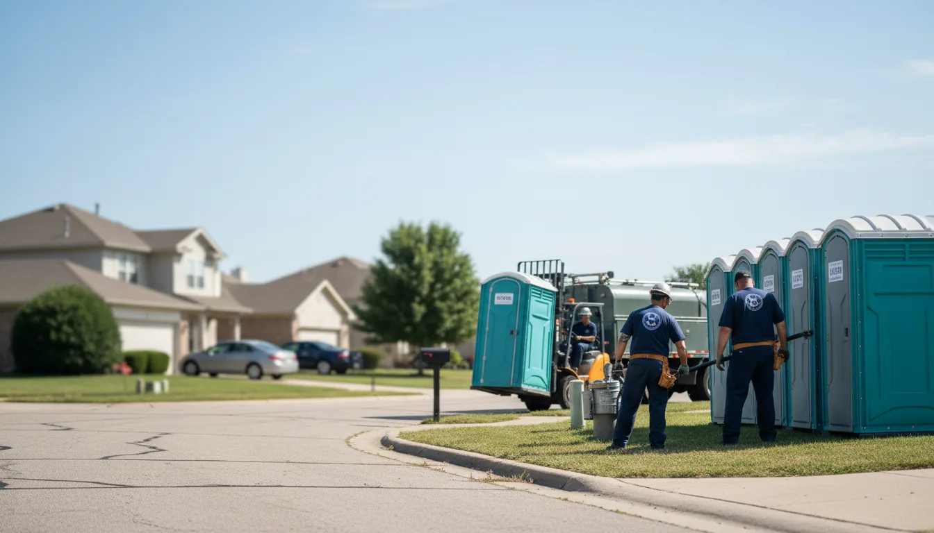 Porta Potty Rental in Liberty, NE near me